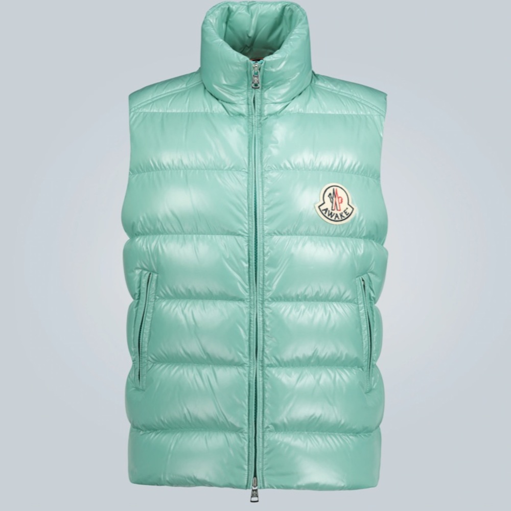 MONCLER GENIUS 2 MONCLER 1952 & AWAKE NY Parker Puffer Vest (Mint)